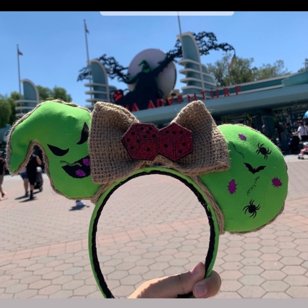 NEW HALLOWEEN OOGIE BOOGIE DISNEY EARS